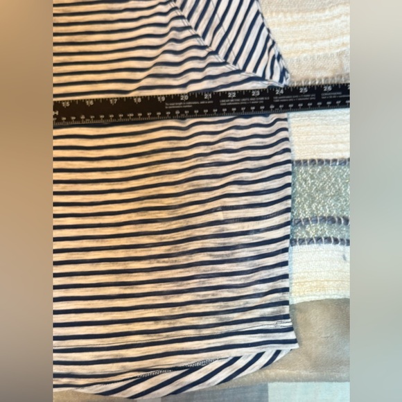 We The Free Striped Blue & White Halo Nautical  Tee, ladies size S 2 for $30 - Picture 10 of 11